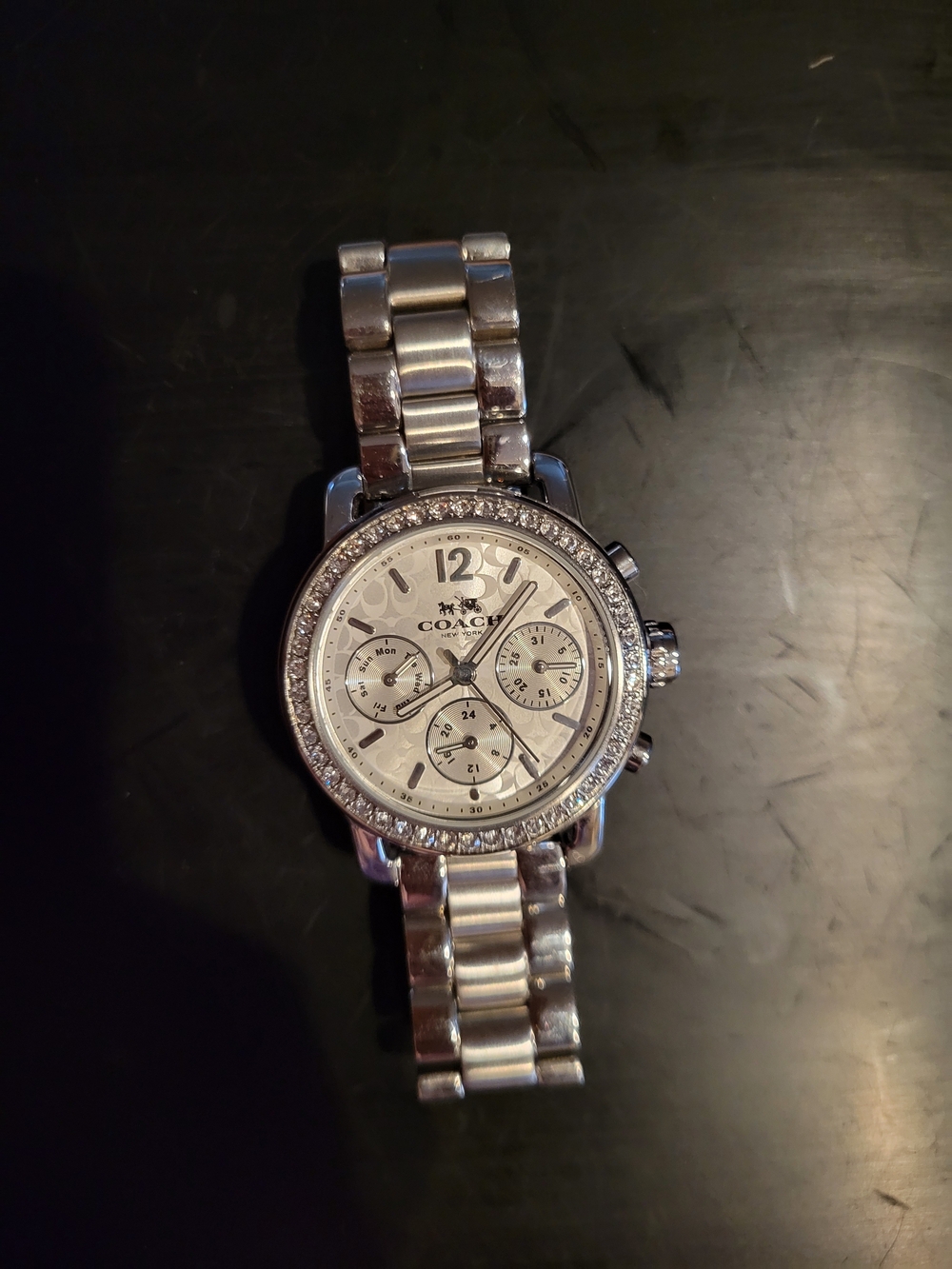 Women's Legacy Sport Silver Chronograph Watch